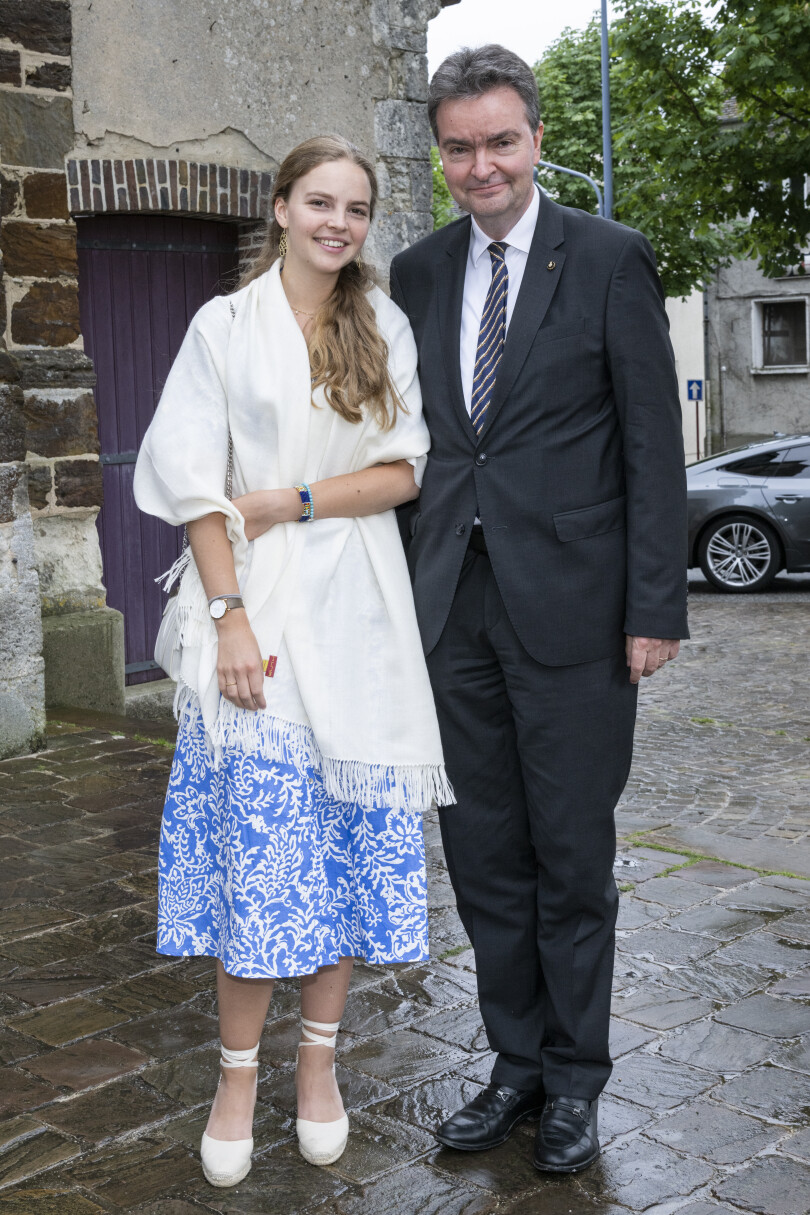 LL.AA.II. et RR. l’archiduc Georg d’Autriche-Hongrie et sa fille Ildiko.